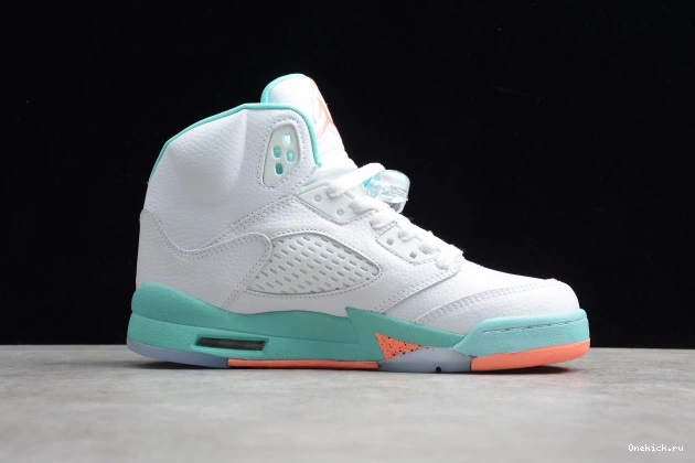 One Kick 440892-100 Aqua 5 GS Jordan Air Light 0803